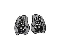 Palas de Natación Arena Vortex Hand Paddle Plata/Negro L