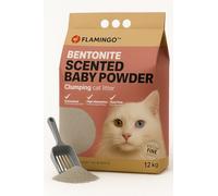 Arena para Gato BENTONITA EUR Talco para BEBÉS Fino 12KG