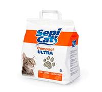 Arena para Gatos Compact Ultra: Arena Ultra aglomerante Que atrapa líquidos y olores para una Mayor higiene en la Bandeja de tu Gato - Arena para Gatos 5 litros