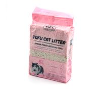 Arena para Gatos de Tofu ecológico Vegetal lecho para Gatos Libre de Polvo Arena Natural Aglomerante