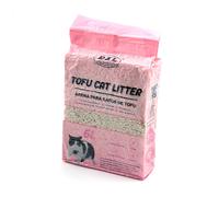 Arena para Gatos de Tofu ecológico Vegetal lecho para Gatos Libre de Polvo Arena Natural Aglomerante