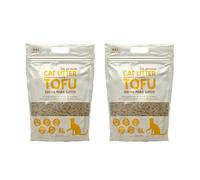 Arena para Gatos deTofu ecológico Vegetal Arena Natural Aglomerante (TOFU12LITROS)