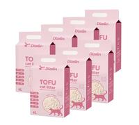 Arena para Gatos deTofu ecológico Vegetal Arena Natural Aglomerante (TOFU42LITROS)