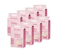 Arena para Gatos deTofu ecológico Vegetal Arena Natural Aglomerante (TOFU48LITROS)
