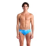 Arena Performance Men's Tie-Dye Swim Briefs Athletic Swimsuit Training Bathing Suit Bañador, Azul/Multicolor, 50 para Hombre