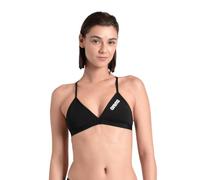 Arena Performance Team Solid Top Bikini, Bañador Deportivo de Mujer para Piscina, Bañador de Secado Rápido en Tejido Arena Maxfit Eco, Resistencia al Cloro y al Salitre, Protección UV UPF 50+