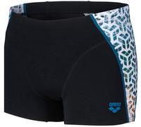 Arena planet water swim shorts black/white multi m - uk34