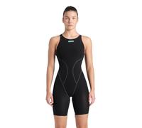 Arena Powerskin Impulso Kneeskin - Traje de natación para Mujer, Espalda Abierta, Pierna Corta