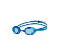ARENA Python - Gafas de natación unisex para niños de 6 a 12 años, montura pequeña, lente antivaho sin espejo, azul/azul/pavo real