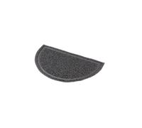 Tapete Semi-Circular de PVC para Baño - Mediciones: 59 x 35 cm