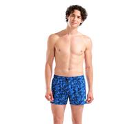 ARENA Bermudas 'EVO BEACH X-SHORT ALLOVER' azul / negro L azul / negro
