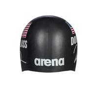 Arena Signature Collection Kate Douglass Autograph Unisex Adult Molded Silicone Swim Cap for Training and Racing, One Size Fits Most, Black