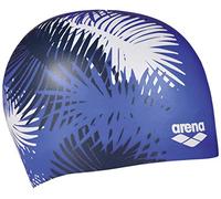 Arena Sirene Gorro de natación de Silicona Moldeada para Mujer, superelástico, Duradero, para Cabello Largo, Ajustado, Talla única, Azul (Palm Blue)