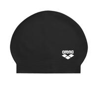 ARENA Soft Latex Swim Cap Gorro de Natación, Unisex Adulto, Negro (Black/White), Talla Única