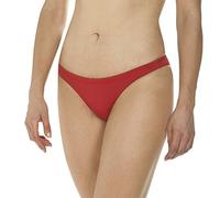 Arena Solid Parte Inferior Bikini, Mujer, Rojo (Red/White), 46
