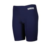 arena Solid Team Junior Bañador para Niños, Bañador Jammer de Secado Rápido, Tejido MaxLife Eco, Resistente al Cloro y Protección UV 50