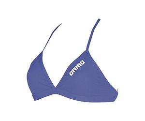 ARENA Solid Tie Back, Parte Superior De Bikini Mujer, Azul (royal/white), 40