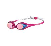 ARENA Spider Junior Mirror Gafas de Natación para Niños, Gafas de Natación con Lentes de Espejo Antiempañamiento, Protección UV, Puente Nasal Autoajustable, Juntas de Silicona Hipoalergénicas