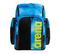 Arena Spiky III Mochila 45 de natación para Atletas, Deportes, Gimnasio, Equipo de Entrenamiento, Bolsa de natación para Hombres y Mujeres, 45 litros, Azul/Multicolor