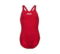 Arena Swim Pro Back Solid Bañador de Una Pieza para Niña, Bañador de Secado Rápido, Bañador Deportivo de Tejido Arena MaxLife Eco con Resistencia al Cloro y Protección UV UPF 50+