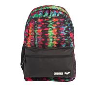 ARENA Team 30 Mochila Unisex para Hombres y Mujeres, Bolsa de Equipo de Entrenamiento de Gimnasio para Nadadores, 30 litros, teñido Anudado Negro, Teñido Anudado Negro, Talla única, Mochila Team