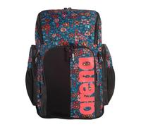 Arena Team Backpack 45 - Mochila Deportiva Grande para Viajes, Deportes, natación y Ocio, con Compartimento para Ropa mojada y Fondo Reforzado, 45 litros, Patrón de microflores, Talla única