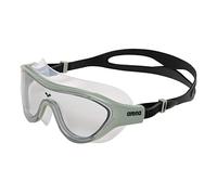 Arena The One Mask Gafas de natación, Unisex-Adult, Light_Smoke-Jade-Black, TU