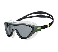 Arena The One Mask Goggles, Adultos Unisex, Verde Oscuro y Negro, TU