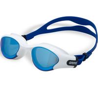 Arena the one plus mirror goggles blanco/azul