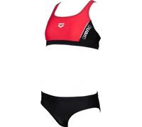 Arena thrice two pieces junior black/anguria/white 128cm