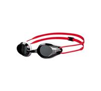 arena Tracks Jr Gafas de Natación, Unisex niños, Negro (Smoke/White/Red), 6-12 años