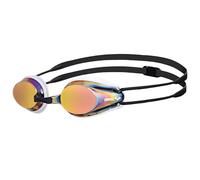 ARENA Tracks Mirror Gafas de Natación Unisex, Gafas de Competición para Adultos, Lentes de Espejo Antiempañamiento, Protección UV, 4 Puentes Nasales Intercambiables, Juntas de Silicona