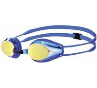 Arena Tracks Junior Mirror Gafas de Natación, Unisex Adulto, Azul (Blue Yellow), Talla Única