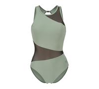 ARENA Traje de baño 'Mesh Vent Back Angle' verde pastel / negro L verde pastel / negro