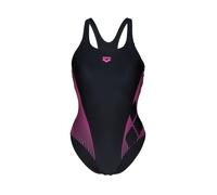 ARENA Traje de baño 'Swim Pro Back' orquidea / negro XS orquidea / negro