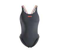 ARENA Traje de baño 'TECH MULTI SOLID' gris oscuro / naranja M gris oscuro / naranja