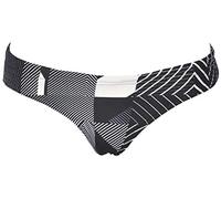 Arena Unique Brief Parte Inferior Bikini, Mujer, Black Multi, M