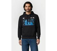 Arena Unisex Hoodie Esch Rome 22 Merch Black Talla: XS | Sudaderas con Capucha Outlet | Unisex | Negro