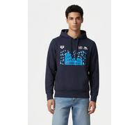 Arena Unisex Hoodie Esch Rome 22 Merch Navy Talla: XS | Sudaderas con Capucha Outlet | Unisex | Azul