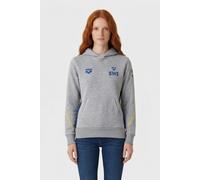 Arena Unisex Sweden Hoodie Medium Grey Melange Royal Talla: XS | Sudaderas con Capucha Outlet | Unisex | Gris