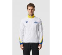 Arena Unisex Sweden Warm Up Jacket White Royal Talla: XXS | Chaquetas Deportivas Outlet | Unisex | Blanco
