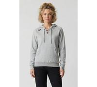 Arena Unisex Team Hooded Sweat Laced Medium Grey Heather-lace Talla: S | Sudaderas con Capucha Outlet | Unisex | Gris