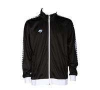 Arena Unisex Team Jacket Oversize Black White Black Talla: L | Chaquetas Finas Outlet | Unisex | Negro