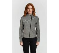 Arena W Asymmetric F/z Jacket Dark Grey Melange Talla: XS | Chaquetas Outlet | Mujer | Gris