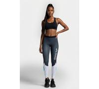Arena W Carbon Compression Long Tights Dark Grey-white Talla: S | Leggings Deportivos Outlet | Mujer | Gris