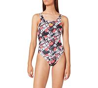 Arena W Comics Race Swim Tech One Piece L Bañador Deportivo Arena Para Mujer Comics Race, Mujer, red-multi, 42