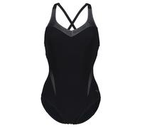Arena W Isabel Light Cross Back One Piece R Black-white Talla: 40 | Bañadores Outlet | Mujer | Negro