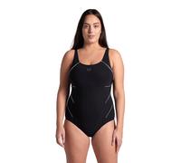 Arena W Jewel One Piece Plus R Black White Talla: 3X | Bañadores Outlet | Mujer | Negro