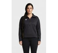 Arena W L/s Spacer Halz Zip Black Talla: S | Sudaderas con Capucha Outlet | Mujer | Negro