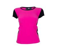 Arena W Perf Revo T-shirt Fresia Rose Black Talla: XXS | Tops Deportivos Outlet | Mujer | Negro